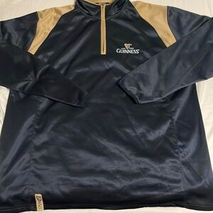 Guinness half zip pullover